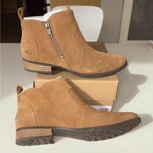 BNIB UGG Chestnut Waterproof Suede Ankle Boots